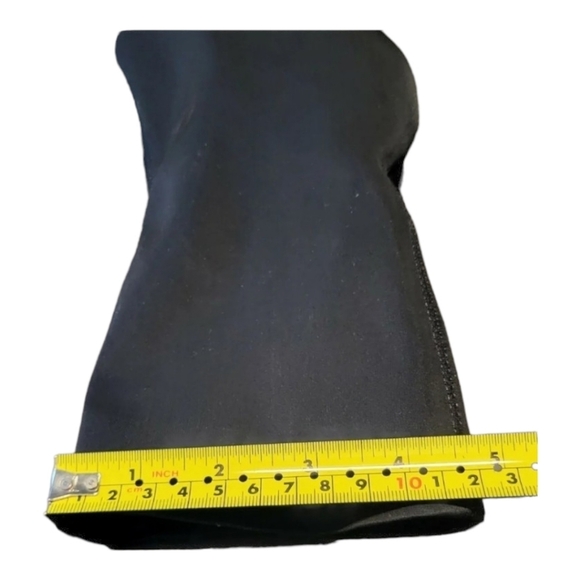 JESSICA RICH FANCY STILETTO BLACK BOOTS & NUDE TOE SZ 38 - Picture 4 of 12